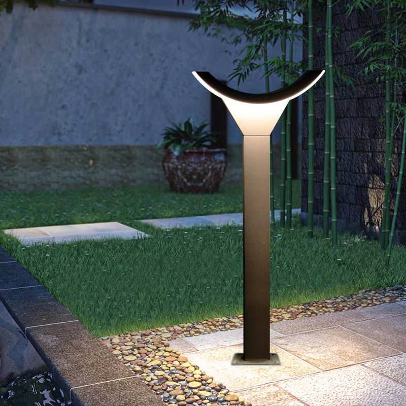 Lanterne d'extérieur à DEL 23,6 po IP54, H 31,50 po x l 11,54 po x P 4,33 po, Noir