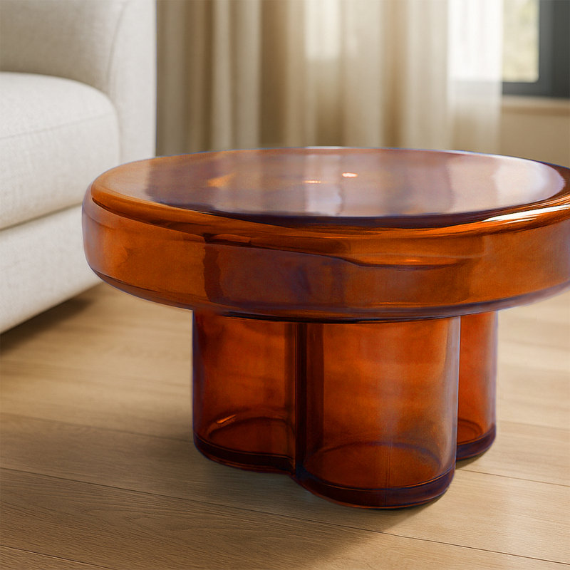 Table basse Elegant, Ambre