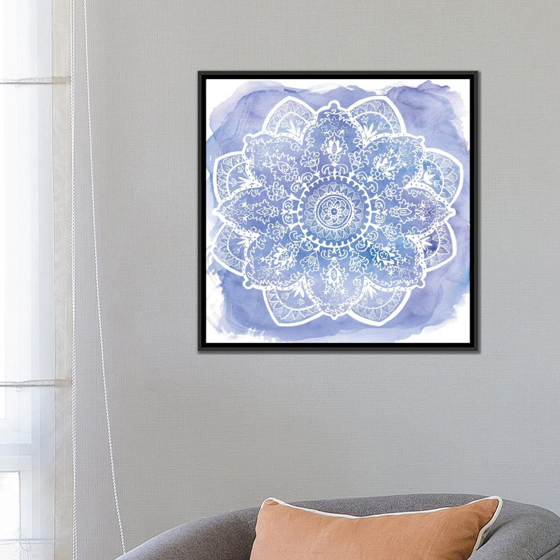«Blueberry Wine» par 5by5collective - Impression sur toile tendue sur châssis, H 18 po x l 18 po x P 1,5 po, Pas de tapis