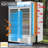 Commercial Refrigerator, 25.3 cu ft Capacity Glass Door Upright Display Fridge, Commercial Display Refrigerators with LED Top Panel, Display Refrigerator Drink Cooler Case for Shop-123198556