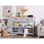 Newhaven Solid Wood Bar Cart-1122840515