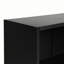 Armoire de rangement à 5 niveaux, noir, présentoir vertical, ensemble de pointes, multi-usage, bibliothèque facile à nettoyer, espace, finition teintée-128884108