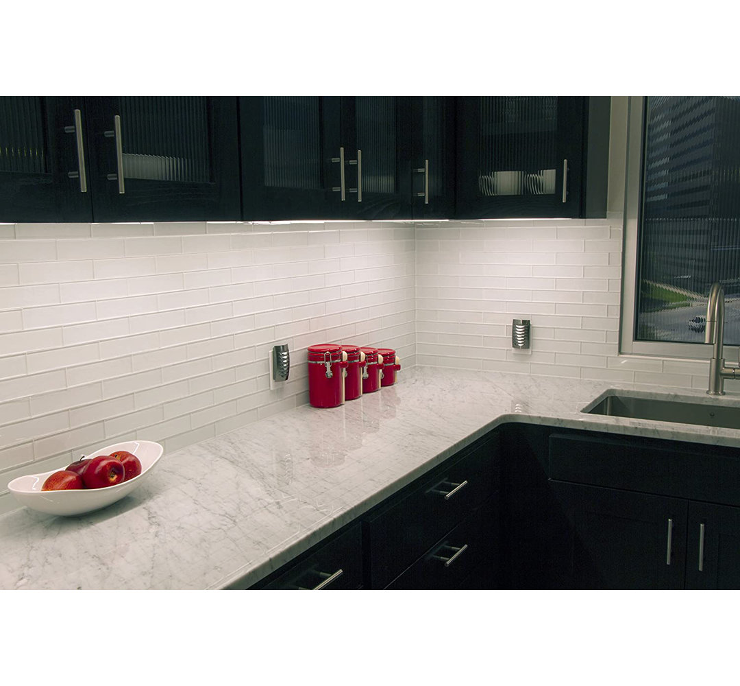 Enbrighten 10-Inch On/Off Plug-In LED Under Cabinet Light Fixture GE