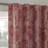 Pedra Paisley Embroidery 100% Blackout Back Tab Curtain Panel-90572956-90572961