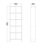 Mara 5 Shelf Bookcase