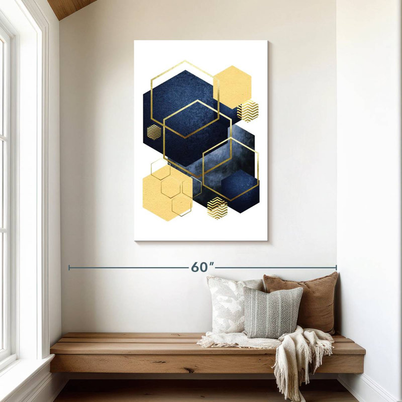 Avery Geometric Greek Odyssey, 45" H x 30" W