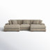 Cabbar 3 - Piece Corduroy Sectional
