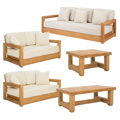 Andu 5 Piece Outdoor Conversation Set