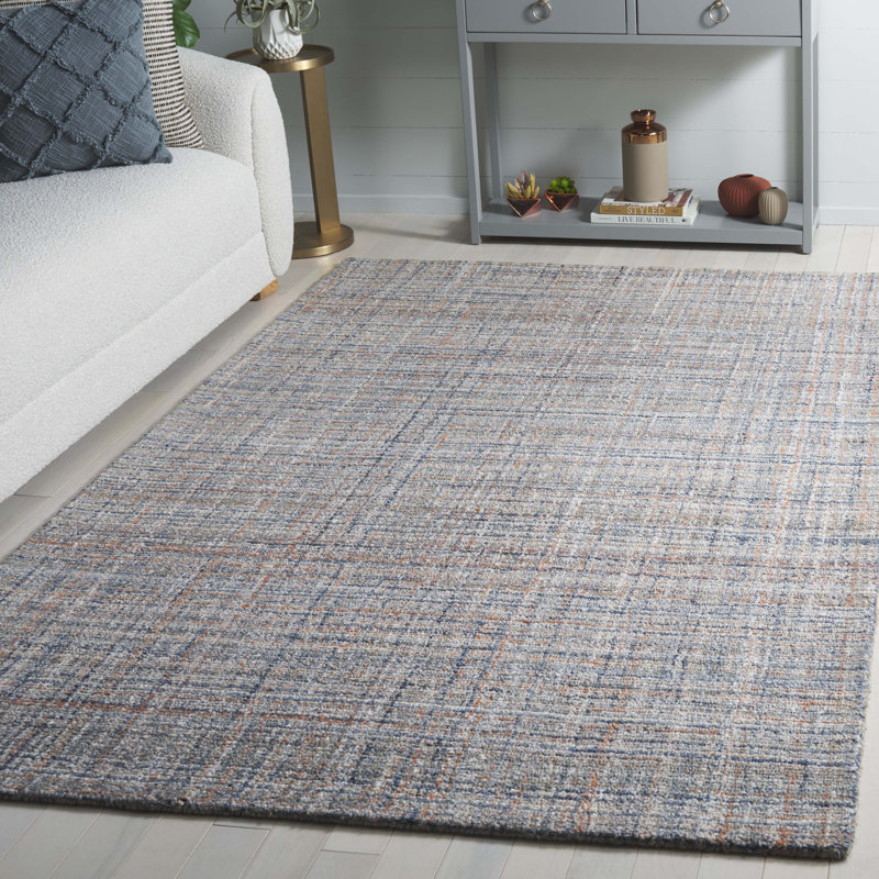 Larey Hand Tufted Performance Rug, Rectangle 5' x 8'