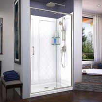 48 x 34 Fiberglass Shower Stall with Seat – M&L Mobile Home Supply