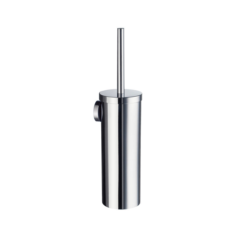 Brosse de toilette murale Home collection Home , Chrome poli