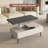 Lift Top Coffee Table With Storage Drawer,Modern Tea Table,3 In 1Center Table