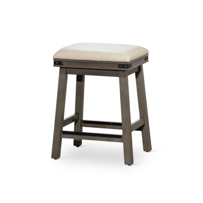 Saddle Stool, Weathered  Finish