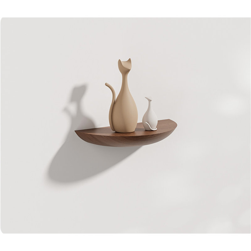 Donnavon Wood Floating Shelf, 1.57" H x 9.84" W x 4.92" D