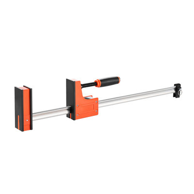 30-Inch Parallel Bar Clamp Set for Woodworking - 2-Pack Heavy Duty F-Clamp with Even Pressure Distribution