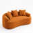 Chenille orange sélectionné