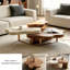 Ensemble de tables basses gigognes 3 pièces Arvante Designer Collection
