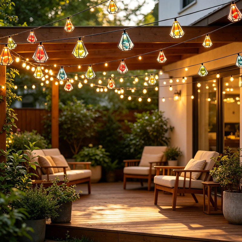 Connectable Multicolor Shatterproof LED Indoor & Outdoor String Lights
