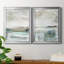 Summer Teal I - Ensemble de 2 peintures sur toiles-832284373-837097895