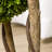 90cm Faux Moss Topiary in Cement Pot