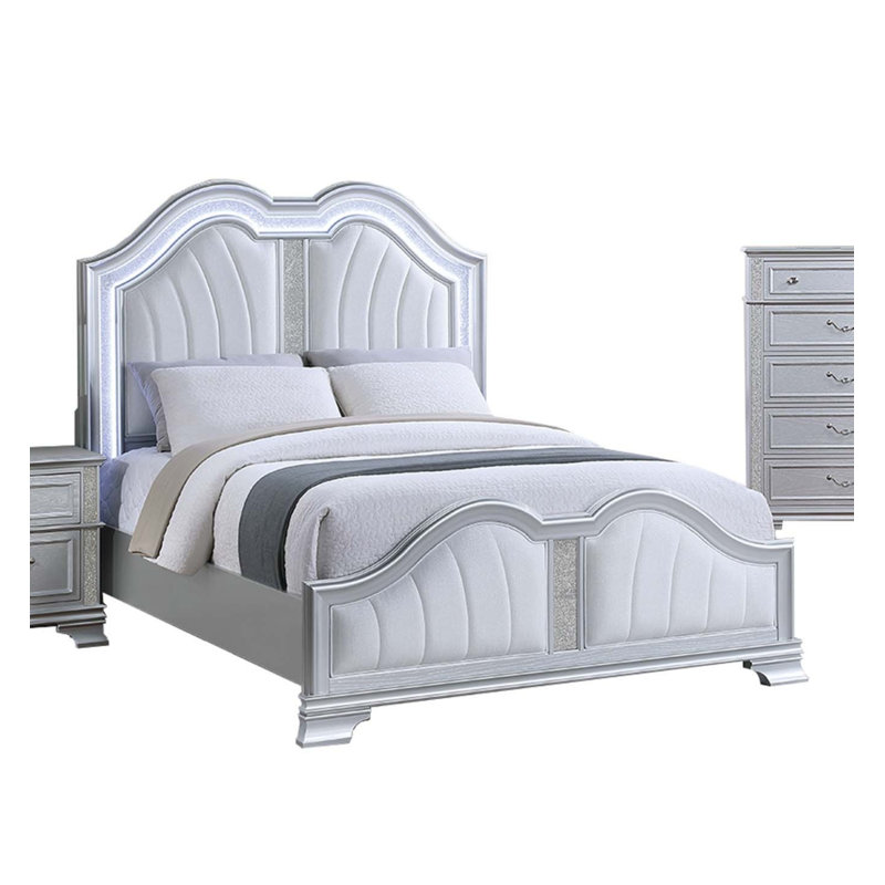 Ensemble de chambre à coucher 3 pièces, Très grand