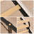 Modern Velvet Upholstered Platform Bed Frame with High Headboard, Vertical Channel Tufted Slatted Base, No Box Spring Required-1426644316-1426644317