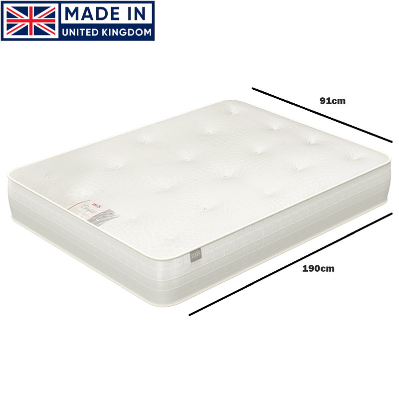 Manchester Furniture Supplies Open Coil Mattress, Single (3')