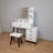 Atreus Dressing Table with Mirror