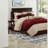 Soft Faux Suede Bedding Sets Cal King, Transitional Style For Home