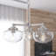 Plafonnier lustre 3 lumières Hunter Saddle Creek-73725864-73725865
