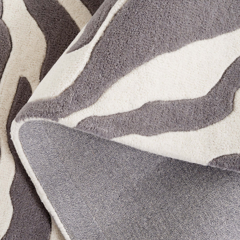 Soho 975 Area Rug In Ivory / Grey, Rectangle 5' x 8'
