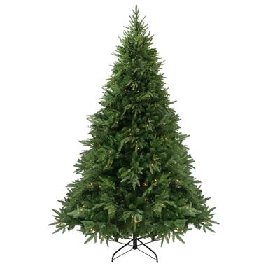 6.5' Oregon Fir Artificial Christmas Tree with 1350 Warm White