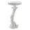 Faux Bois Table-White