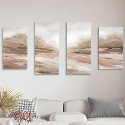 " Hills " by Carol Robinson 4 - Pieces
