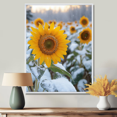 Tournesols Geter Country Side In A Snowy Barnyard III - Tournesols, art mural