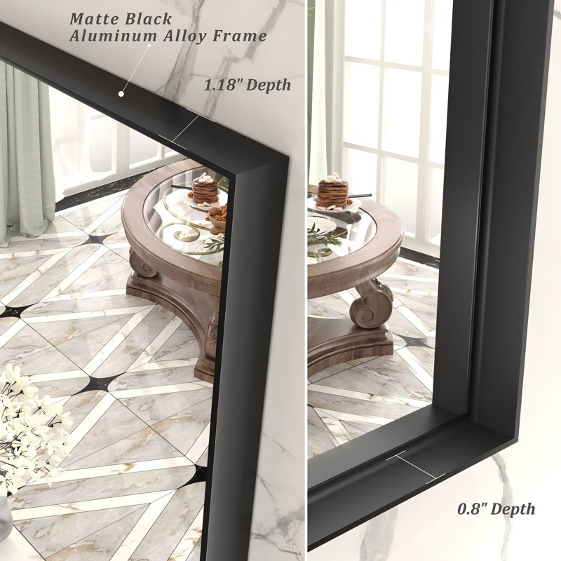Miroir mural Aevar, 30 po x 22 po