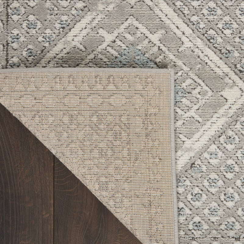 Tapis beige Freeda, Rectangle 7 pi 10 po x 9 pi 10 po