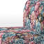 Fauteuil de chambre bleu et rose Pastel