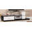 Ivana White & Black Finish TV Stand