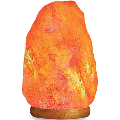 Lampe de sel rose naturelle Himalayan Glow, veilleuse 4-6 livres