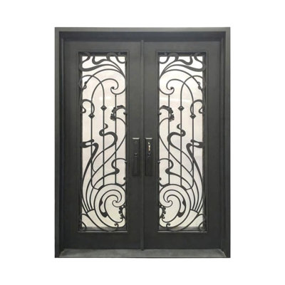 Waterscape French Iron Door