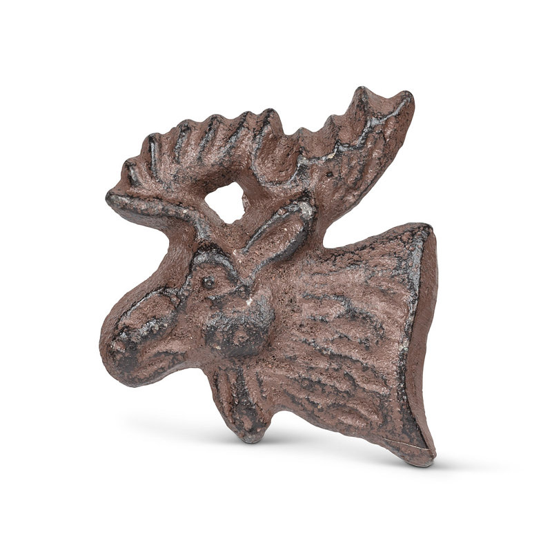 Set Of 6 Moose Head Drawer Handles