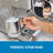 Kenmore Espresso Machine With Grinder & Milk Frother, 15 Bar Espresso Coffee Maker, Stainless Steel