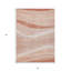 Tapis d'extérieur lavable abstrait saumon et rose 3 pi x 5 pi