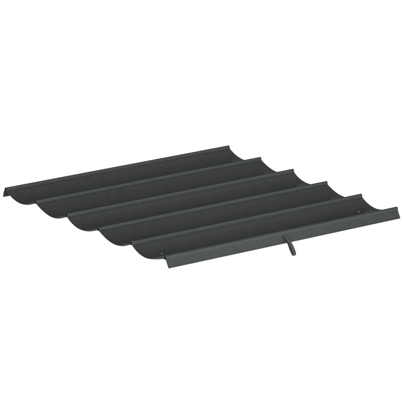Apresio Dakota Fields Fabric Replacement Canopy for Pergola, Grey