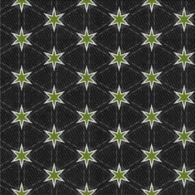 Tapis noir tissé à la machine, Carré 3 pi