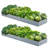 Lafayette Rectangular Galvanized Metal Raised Garden Bed-18802699-33146296