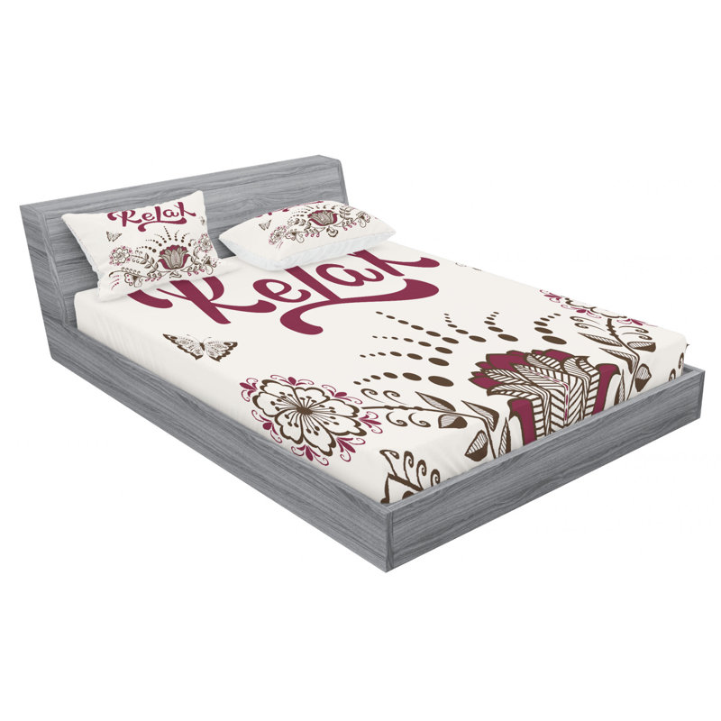 Microfiber Sheet Set, Full Sheet Set with Fitted Sheet