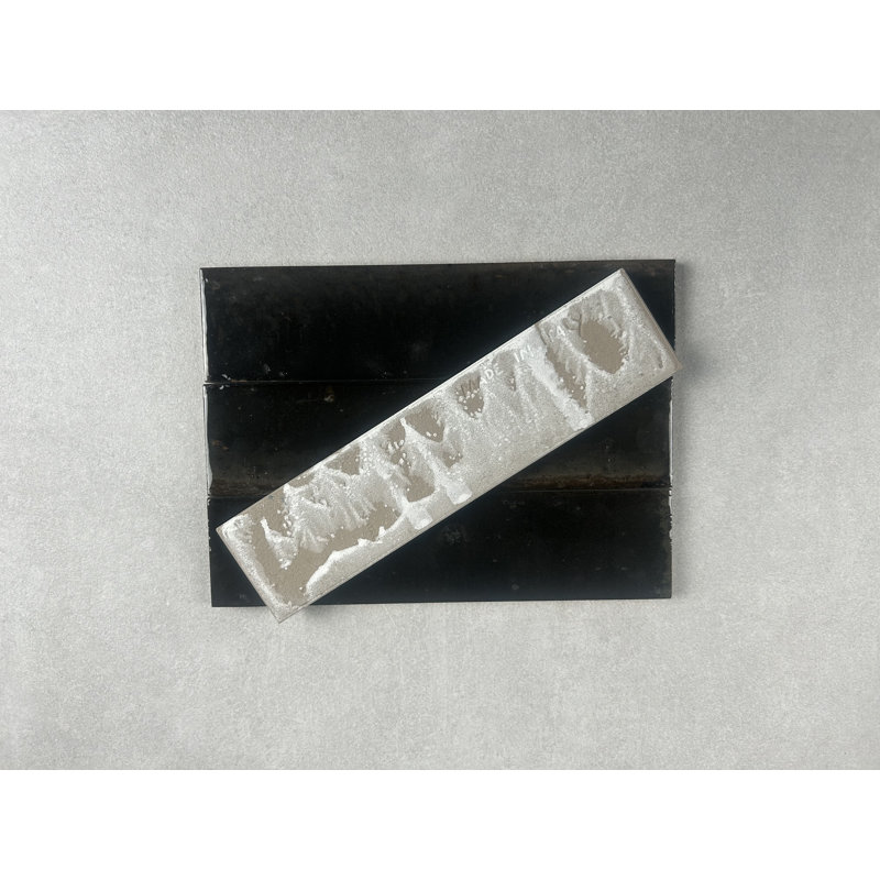 Carreau noir zellige 2 x 10
