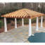 Ensemble de colonne carrée classique en PVC lisse lisse et standard Craftsman-36092408-118197424
